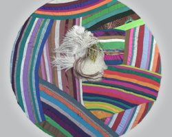 SELF PORTRAIT WITH FEATHERS